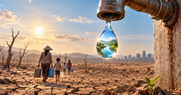 Đừng chờ vòi nước ngừng chảy mới hành động