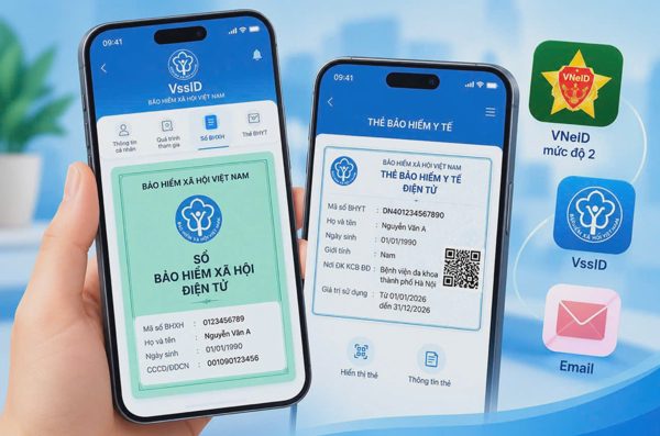 Dùng sổ bảo hiểm xã hội, thẻ bảo hiểm y tế điện tử thế nào?