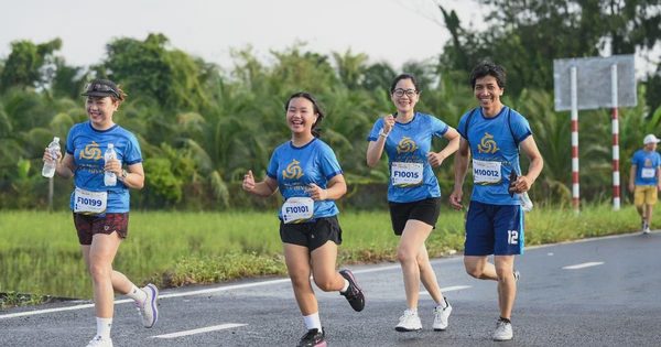 Đường chạy đưa Vĩnh Long đến gần hơn với vận động viên