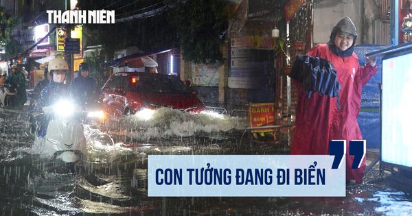 Đường D5 ngập gần 4 tiếng, sinh viên lội nước về nhà: 'Tưởng đang đi biển'