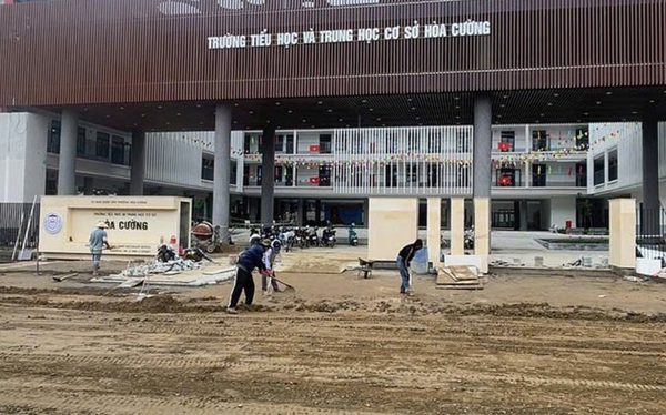Đường đến trường lầy lội ở trung tâm Đà Nẵng: Khắc phục tạm, chờ thảm nhựa