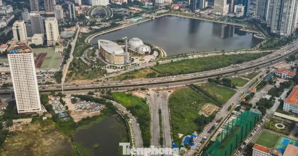 Đường nối Phạm Hùng - Lê Đức Thọ dần lộ diện sau gần 10 năm dang dở