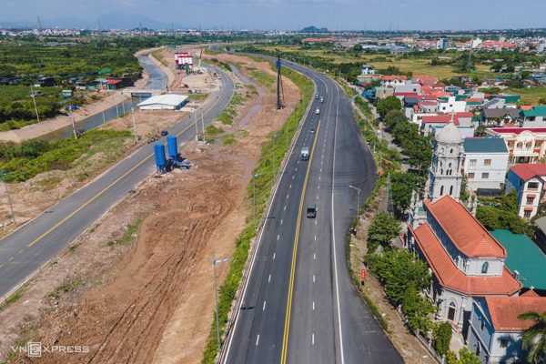 Đường song hành vành đai 4 qua Hà Nội trước ngày thông xe kỹ thuật