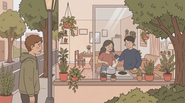 Em nói không chọn ai nhưng lại sống cùng tình địch của tôi