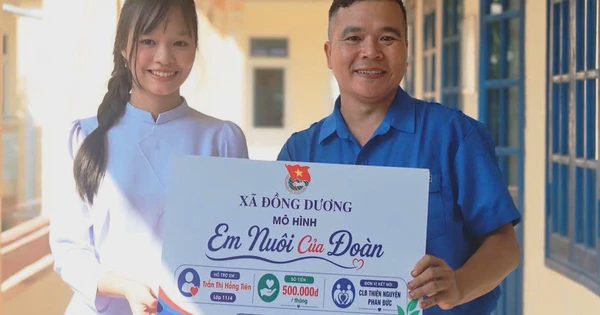 ‘Em nuôi của Đoàn’: Góp một phần sẻ chia, giữ bước chân học trò đến trường