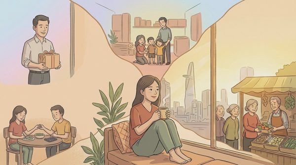 Em vui tính, chu đáo, có góc nhìn cuộc sống phong phú