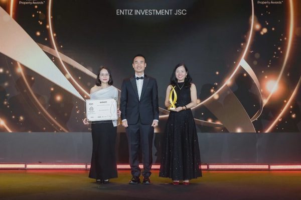 Entiz Group ghi dấu ấn với 3 giải thưởng tại PropertyGuru Vietnam Property Awards 2026