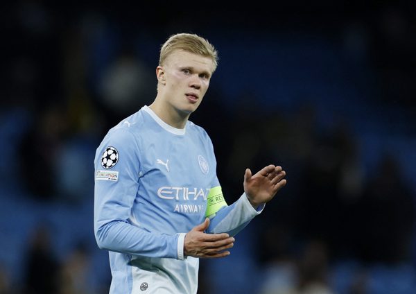 Erling Haaland phá kỷ lục của Lionel Messi tại Champions League