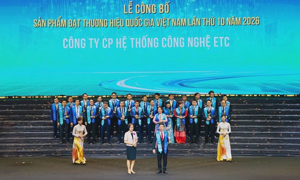 ETC đạt 'Thương hiệu quốc gia'