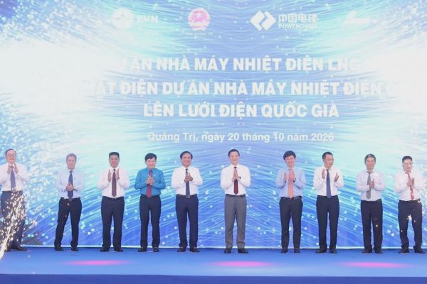 EVN khởi công Nhà máy nhiệt điện LNG Quảng Trạch II