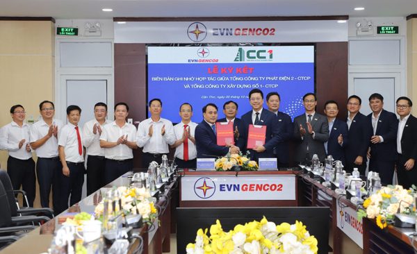 EVNGENCO2 và CC1 hợp tác phát triển các dự án trong lĩnh vực năng lượng