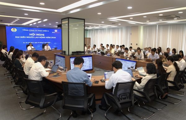EVNGENCO3 tổ chức Hội nghị đại biểu người lao động năm 2026
