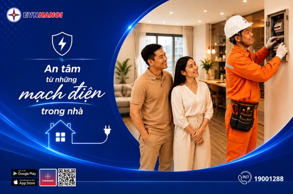 EVNHANOI đẩy mạnh dịch vụ sau công tơ, hơn 98% khách hàng hài lòng