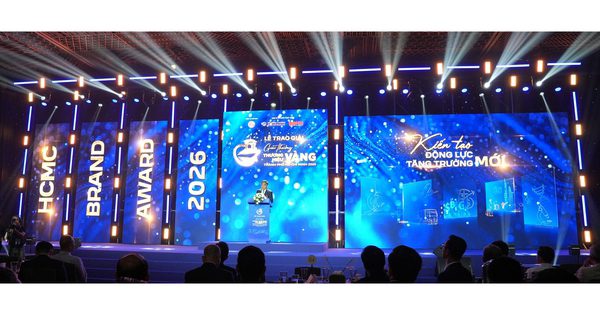 EVNHCMC đạt giải Thương hiệu Vàng TP.HCM năm 2026