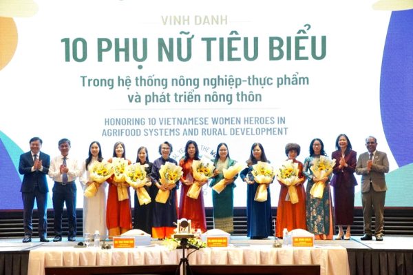 FAO tôn vinh 10 phụ nữ Việt Nam tiêu biểu trong lĩnh vực nông nghiệp, nông thôn