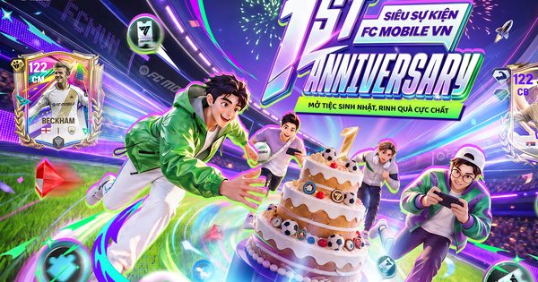 FC Mobile VN đưa Beckham và Vidic vào tâm điểm sự kiện sinh nhật 1 tuổi