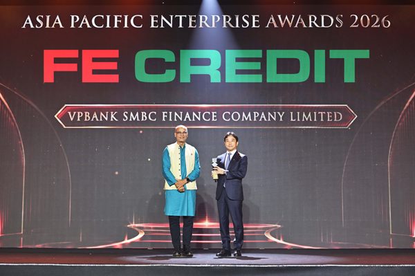FE CREDIT được vinh danh 'Doanh nghiệp xuất sắc châu Á' tại APEA 2026