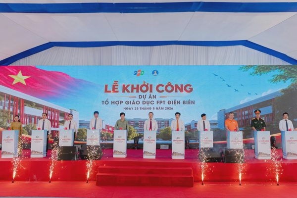 FPT khởi công tổ hợp giáo dục từ tiểu học đến sau đại học tại Điện Biên