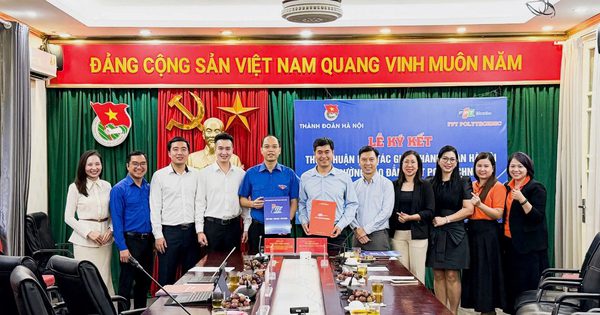 FPT Polytechnic ký kết thỏa thuận hợp tác với Thành đoàn Hà Nội, giai đoạn 2026 - 2030
