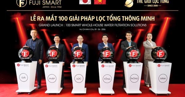 Fuji Smart Nhật Bản trình làng 100 giải pháp lọc nước tổng đầu nguồn tích hợp AI
