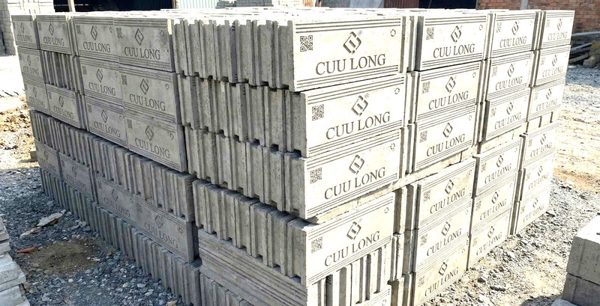 Gạch làm bằng vật liệu thân thiện môi trường