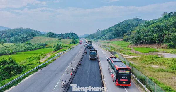 Gần 3.000 người dồn sức thi công trên đại công trường cao tốc Nội Bài - Lào Cai