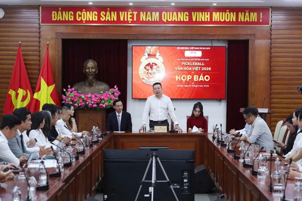 Gần 300 VĐV tranh tài tại giải Pickleball Văn hóa Việt 2026