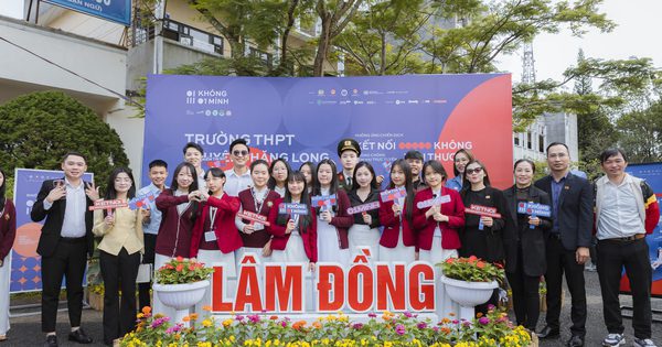 Gần 5.000 học sinh, sinh viên hưởng ứng chiến dịch ‘Không một mình’ trên không gian mạng