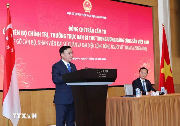 Gắn kết cộng đồng người Việt Nam tại Singapore để góp phần đưa quan hệ hai nước đi vào chiều sâu