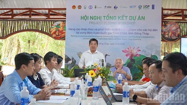 Gắn sinh kế với bảo tồn, tạo sức sống mới cho vùng đệm Tràm Chim