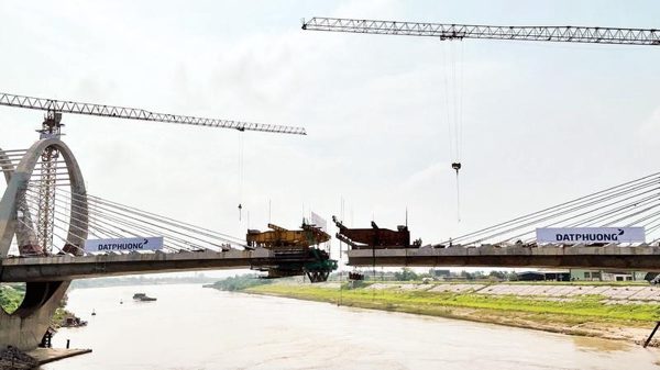 Gấp rút hoàn thành dự án cầu Đuống mới