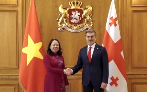 Georgia muốn lập trung tâm nghiên cứu chung về khoa học công nghệ, đổi mới sáng tạo với Việt Nam
