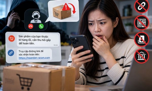 Giả danh thu hồi hàng, hoàn tiền để lừa người mua trực tuyến