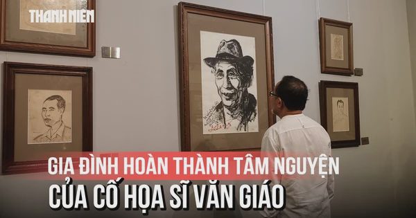 Gia đình hoàn thành tâm nguyện của cố họa sĩ Văn Giáo