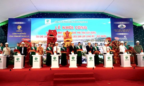 Gia Lai có Nhà máy tái chế phế thải xây dựng công suất 480 tấn/ngày