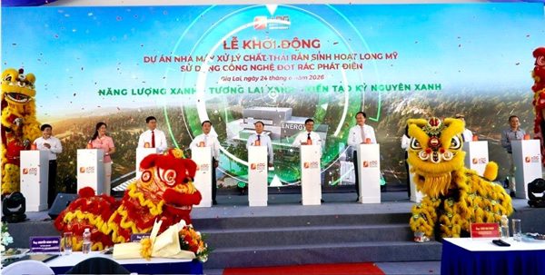 Gia Lai đầu tư gần 15 tỷ đồng xây ô chôn lấp rác tạm tại Long Mỹ