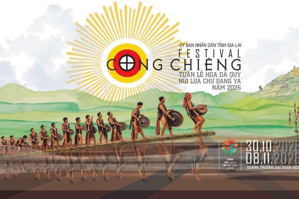 Gia Lai thống nhất bộ nhận diện Festival cồng chiêng, sẵn sàng đón khách 2026