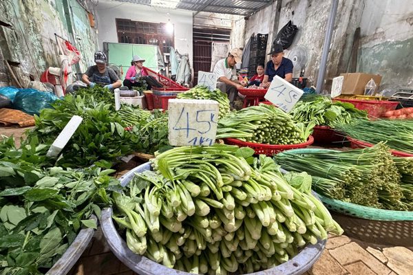Giá rau tại TPHCM hạ nhiệt nhưng dự báo tiếp tục neo cao trong 3 tuần tới