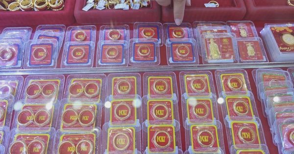 Giá vàng hôm nay 1.9.2026: Vàng nhẫn thấp hơn thế giới 1 triệu đồng/lượng