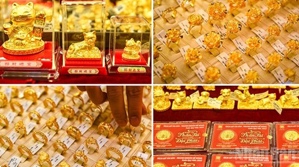 Giá vàng ngày 8/9: Đồng loạt tăng sau chuỗi giảm sâu