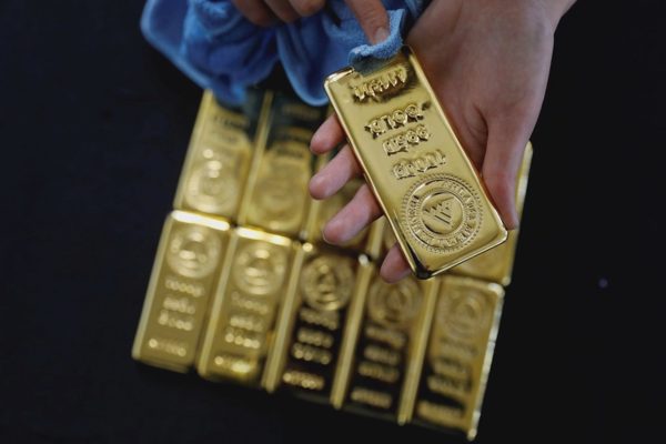 Giá vàng thế giới tăng trở lại