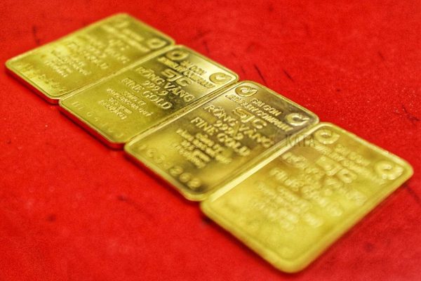 Giá vàng trong nước bất ngờ giảm 1 triệu đồng phiên chiều nay