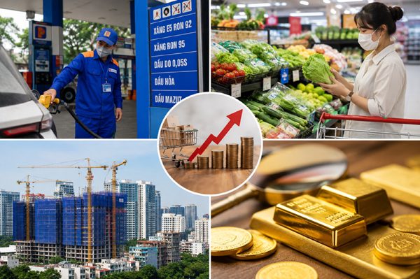 Giá xăng dầu đẩy CPI tháng 8 tăng 0,47%