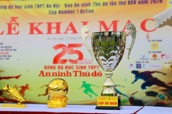 Giải bóng đá học sinh THPT Hà Nội có số đội tham dự đông kỷ lục