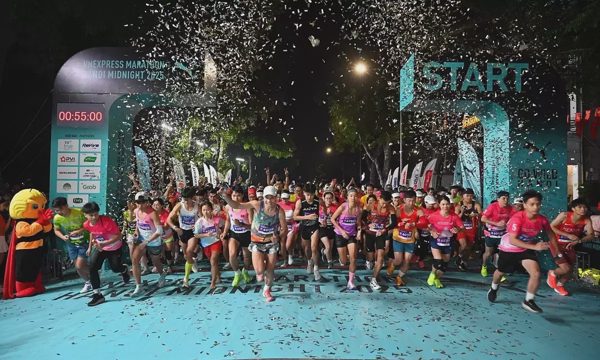 Giải chạy đêm Hà Nội hội ngộ runner cuối tháng 11