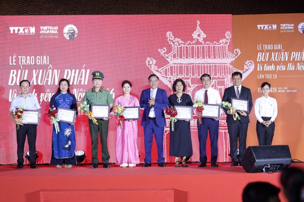 Giải thưởng Bùi Xuân Phái: Biến tình yêu Hà Nội thành nỗ lực phát triển Thủ đô