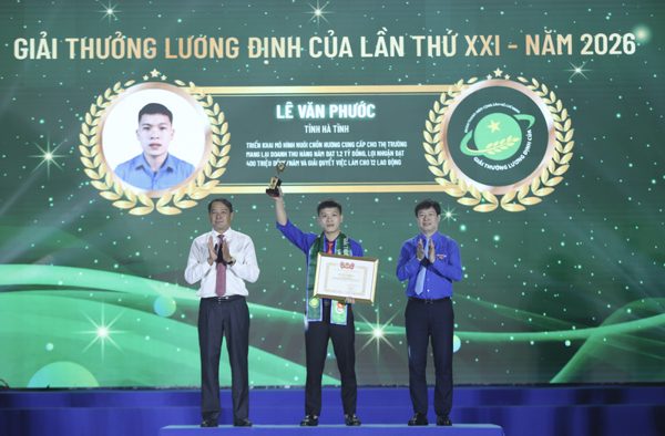 Giải thưởng Lương Định Của lần thứ XXI năm 2026: Vinh danh 30 nhà nông trẻ