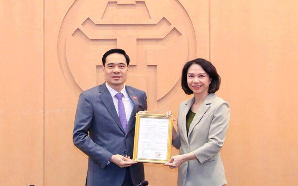 Giám đốc Bệnh viện Đa khoa Xanh Pôn làm Phó giám đốc Sở Y tế Hà Nội