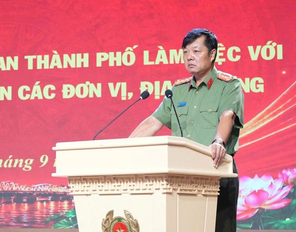 Giám đốc Công an Huế công bố đường dây nóng