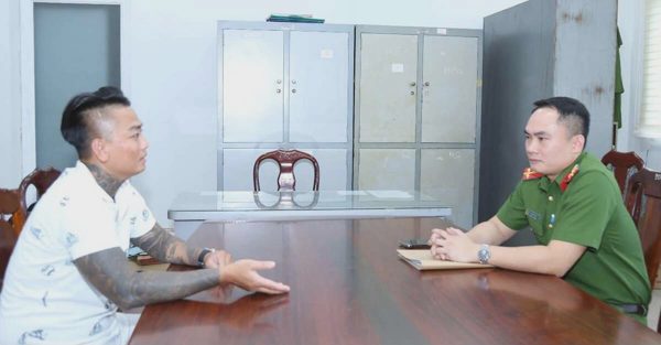 Giang hồ mạng 'Cọp đen' bị bắt vì sản xuất phim ngắn bạo lực